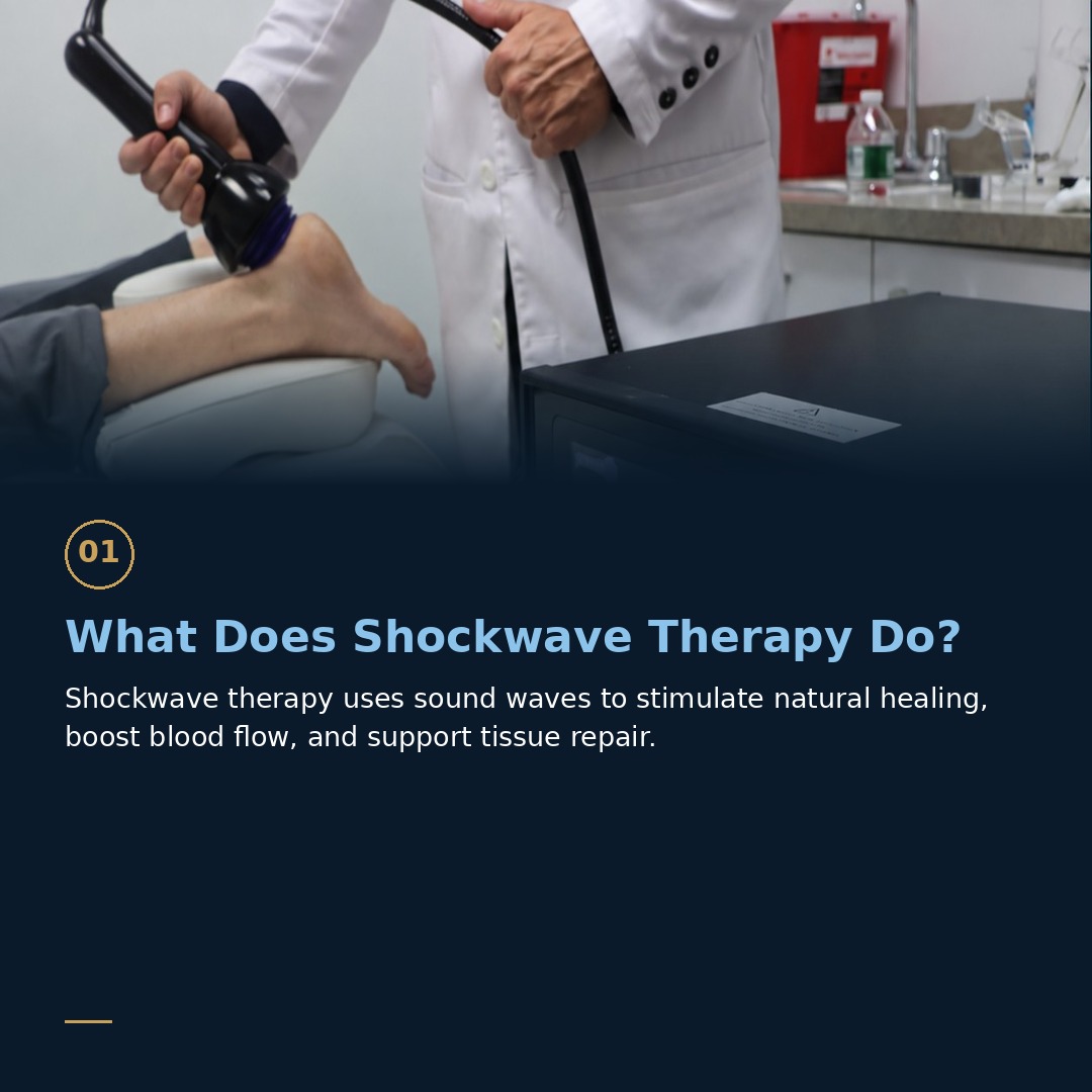 what does shockwave therapy do